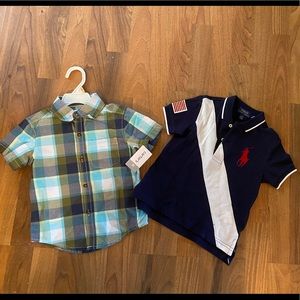 2 boys shirts